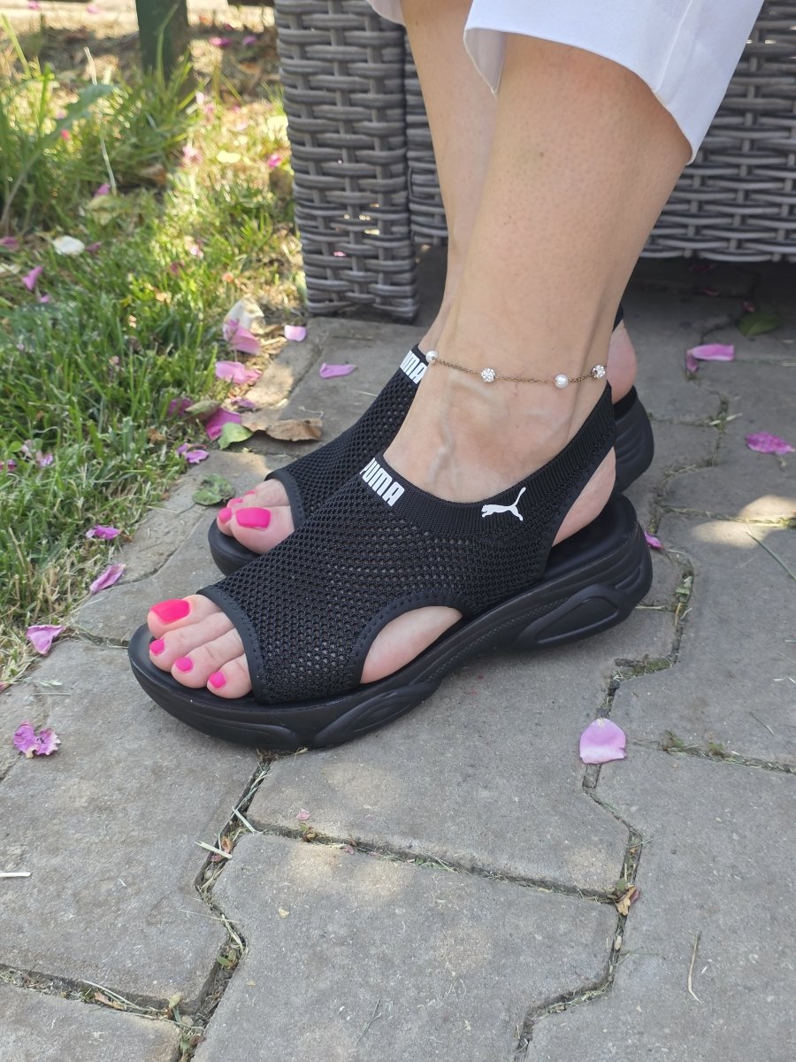 Sandale Inga PM Negru - JustShoes